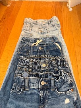LOT Girls L Denim Pull-On Jeans - Unbranded